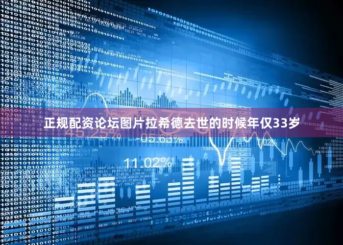 正规配资论坛图片拉希德去世的时候年仅33岁